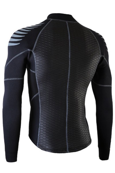 ADS022 Split diving suit  wet snorkeling  sun protection diving suit  winter swimming equipment diving suit side view